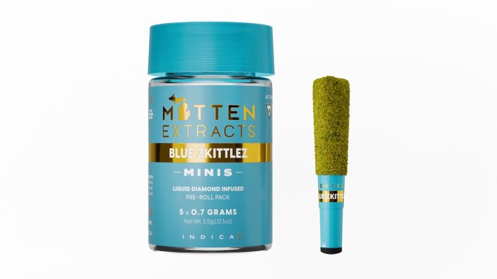 mitten extracts infused pre-rolls